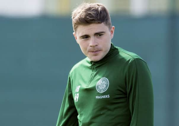 James Forrest wasn't named in the Celtic matchday squad to face Rangers. Picture: SNS Group