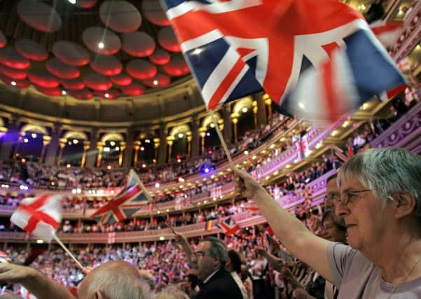 The Scotsmans office on a quiet Tuesday? No, believe it or not, this is actually the Last Night of the Proms at the Royal Albert Hall in London (Picture: Akira Suemori/AP)