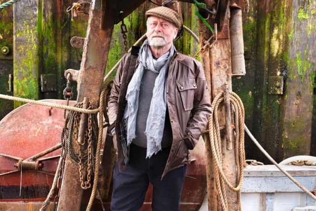 Seafood shack owner John Ogden wears a Belstaff Fieldmaster Jacket, £550, www.bestaff.co.uk