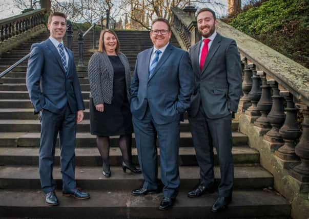 From left: Paragon's Edinburgh team Paul Lafferty, Elaine McKail, David Philip and Jamie March. Picture: Chris Watt