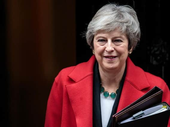 Prime Minister Theresa May leaves No.10 Downing Street