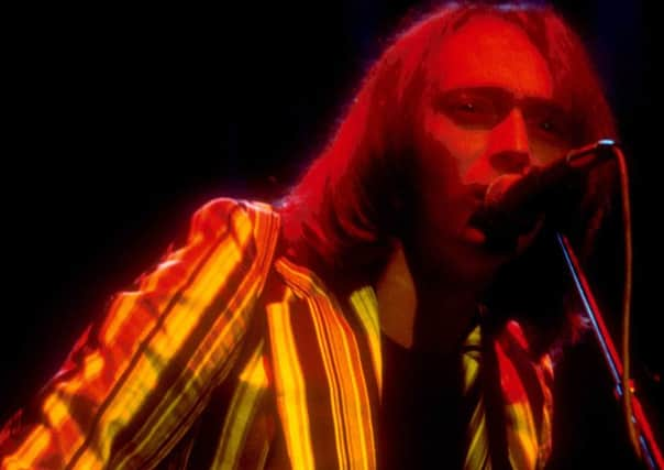 Gavin Sutherland performing with the Sutherland Brothers in 1977. Photograph: Andre Csillag/Rex/Shutterstock