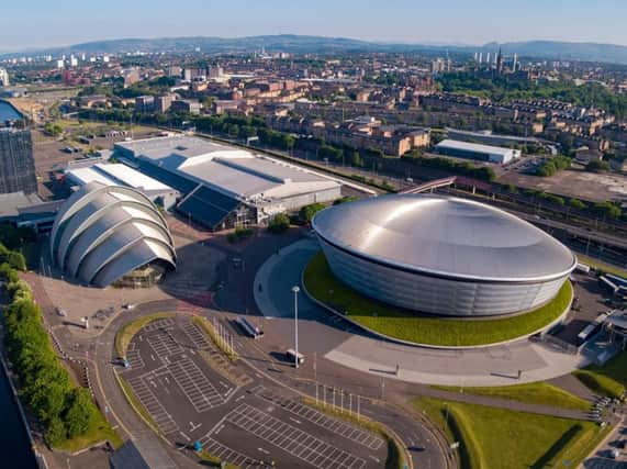 The Scottish Event Campus (SEC) comprises the SEC Centre, the SEC Armadillo and The SSE Hydro. Picture: SEC