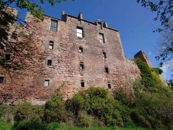 Rosslyn Castle, where the heroin addict smashed his way in.