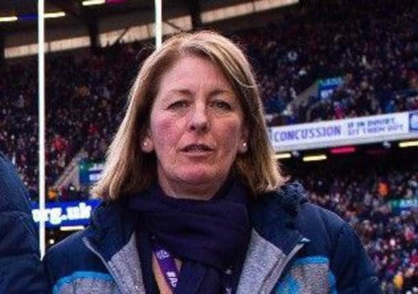 SRU president Dee Bradbury is a member of Oban Rugby Club. Picture: SNS/SRU.