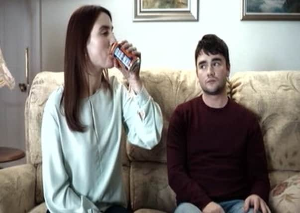 The Irn-Bru advert was accused of crudity