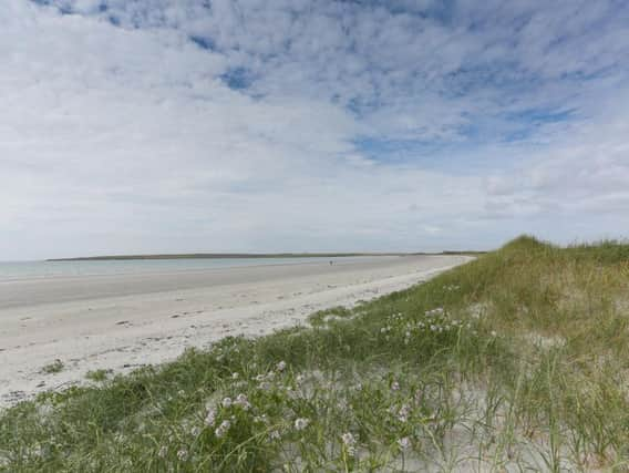 A job to run a hostel and cafe on the unspoiled island of Stronsay in Orkney (pictured) has been advertised. PIC: Orkney.com.