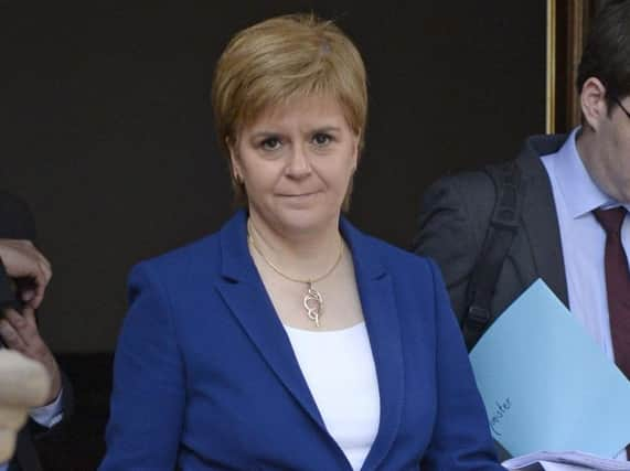 First Minister Nicola Sturgeon. Picture: SWNS