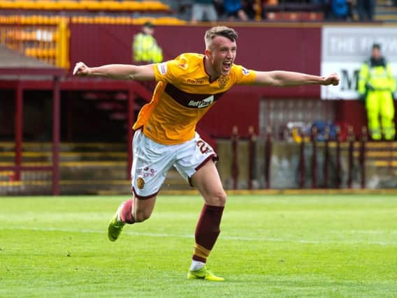 Motherwell midfielder David Turnbull.