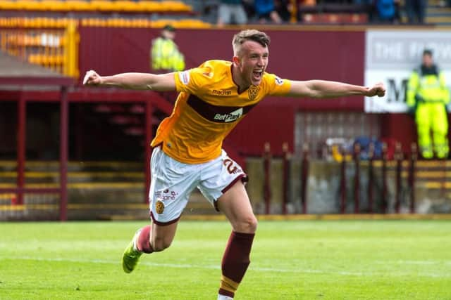 Motherwell midfielder David Turnbull.