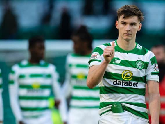 Napoli are interested in Kieran Tierney. Picture: SNS