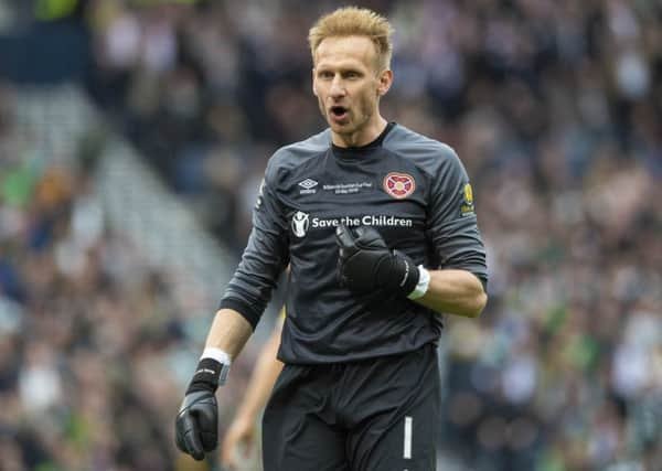 25/05/19
HEARTS v CELTIC (1-2)
HAMPDEN PARK - GLASGOW
Zdenek Zlamal in action for Hearts