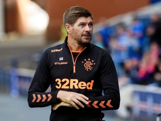 Rangers manager Steven Gerrard.