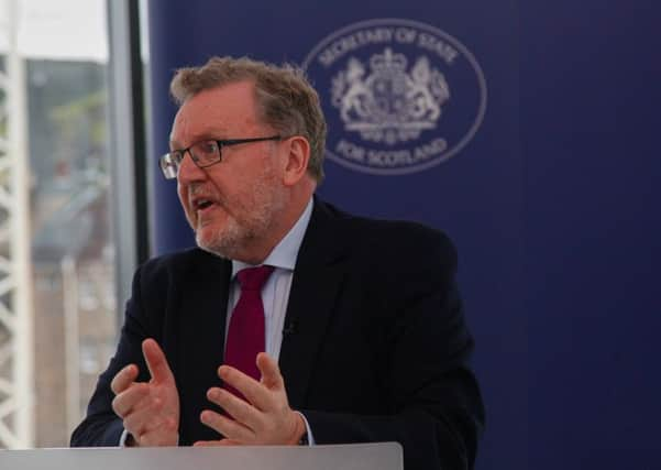 Secretary of State for Scotland David Mundell