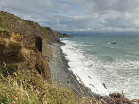 The accident happened at Sandymouth beach, in Cornwall. Picture: Google Maps