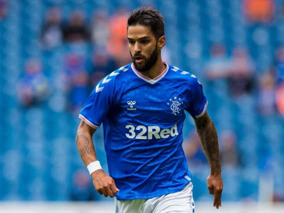 Rangers winger Daniel Candeias.