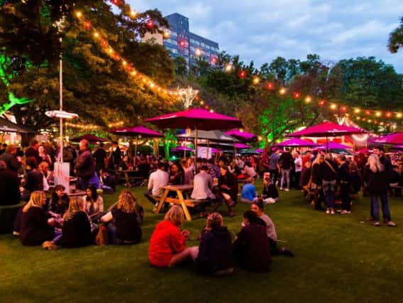 Edinburgh Food Festival in the evening. (Picture: Edinburgh Food Festival)