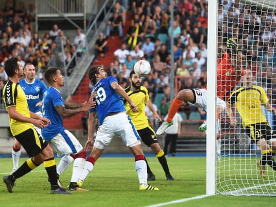 Rangers lost 2-0 on their last visit to Progres Niederkorn.