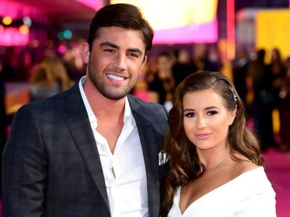 Jack Fincham and Dani Dyer, last year's winners