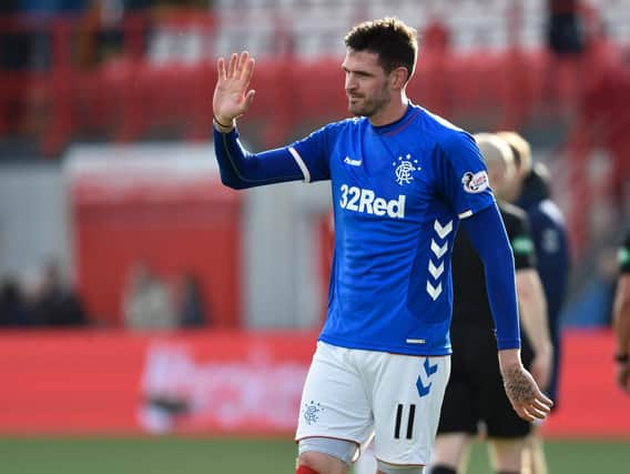 Kyle Lafferty has left Rangers by mutual consent