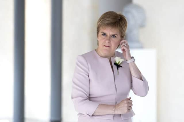 First Minister Nicola Sturgeon. Photo: Jane Barlow/PA Wire