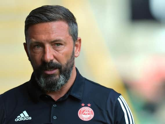 Aberdeen manager Derek McInnes.