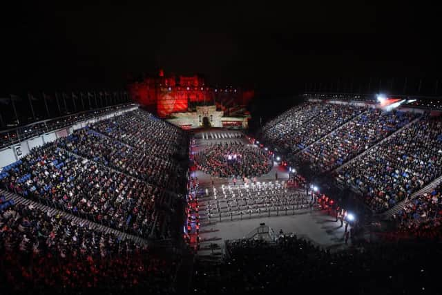 The Royal Edinburgh Military Tattoo 2019, Edinburgh Castle Esplanade. Pic - Greg Macvean