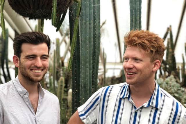 The flat-pack plant pots are the brainchild of product design engineers Andrew Flynn and Martin Keane, who met while studying in Glasgow