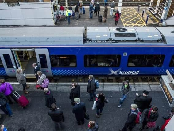 ScotRail peak fares will increase by 2.8 per cent in January compared to 3.2 per cent this year. Picture: Ian Georgeson