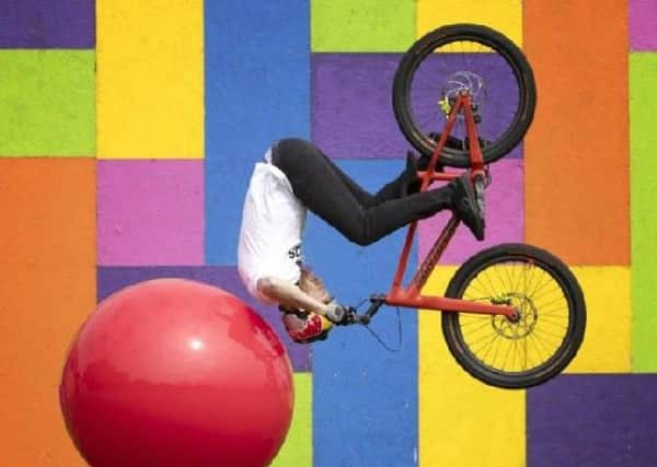 MacAskill injured himself while performing the Imaginate stunt.