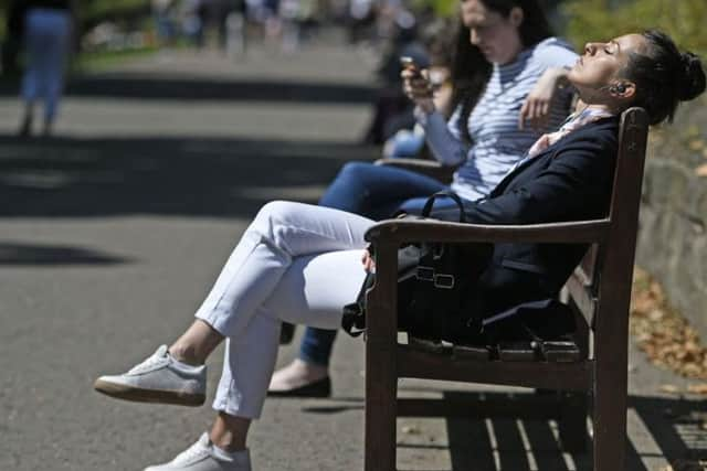 Scotland was torn between hitting the road or hitting the hammock today.