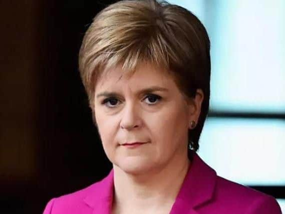 First Minister Nicola Sturgeon