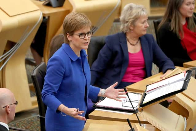 First Minister Nicola Sturgeon. Picture: Andrew Milligan/PA Wire