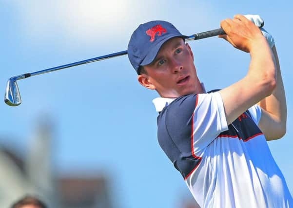 Euan Walker says playing in the Walker Cup at the weekend means he has achieved pretty much all he wanted to as an amateur golfer. Picture: Peter Byrne/PA