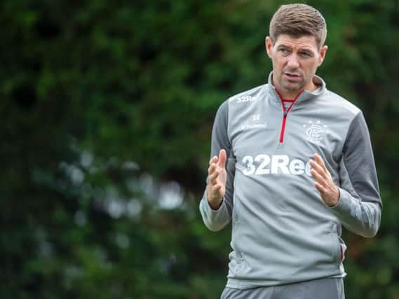 Rangers manager Steven Gerrard. Picture: SNS