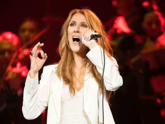 Canadian singer Celine Dion