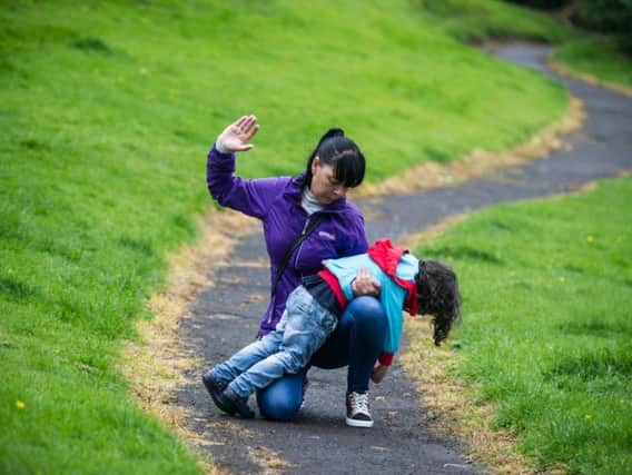 Smacking a child is set to be outlawed in Scotland (Picture: John Devlin)