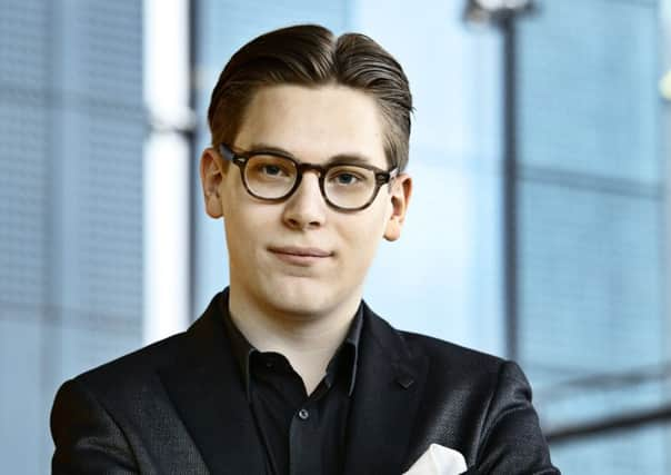 SCO's young Finnish conductor Klaus Makela.  Picture: Heikki Tuuli.