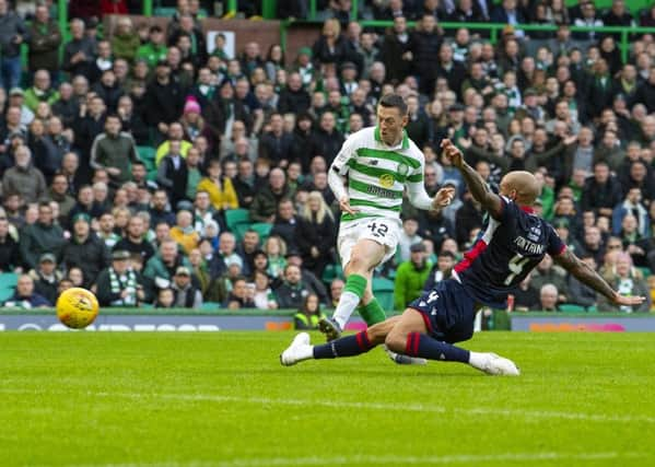 Celtic's Callum McGregor is closing in on his 250th appearance for the club. Picture: Ross Parker/SNS