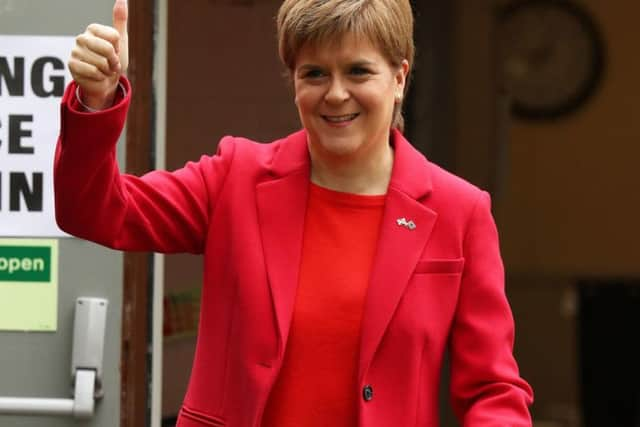 Scottish First Minister Nicola Sturgeon