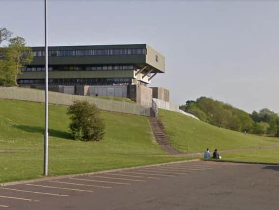 It's understood the man's body was discovered in playing fields near to the Our Lady's High School. Picture: Google Street View