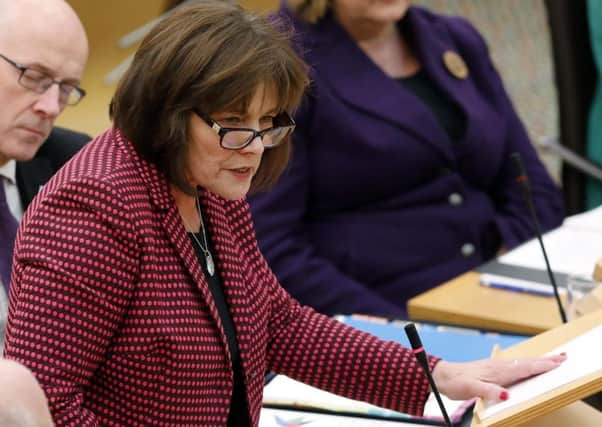 Jeane Freeman addressing parliament yesterday. She insisted the government was doing all it could to establish what led to the deaths of the two children. Picture: Andrew Cowan