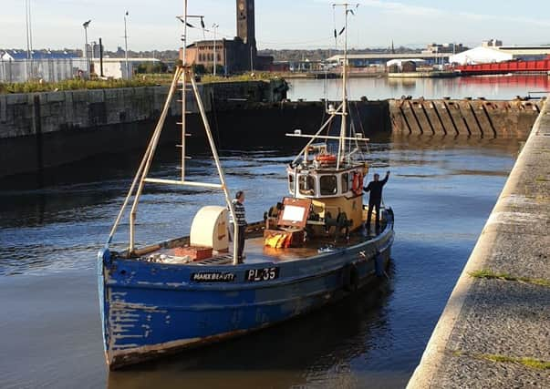 Manx Beauty is due to return to the East Neuk to be restored after operating out of Scottish ports before being based down south