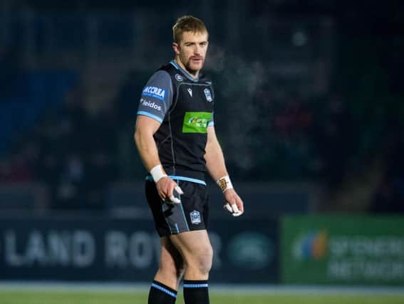 Kyle Steyn put Glasgow Warriors ahead.