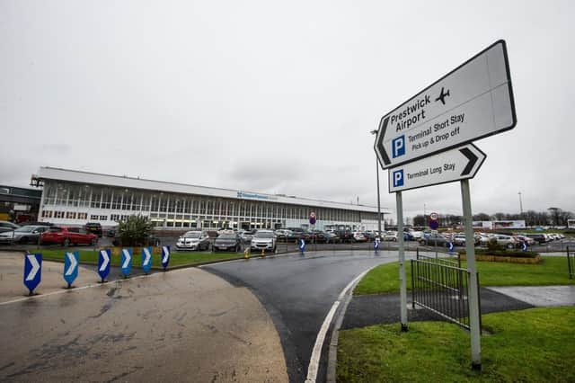 The Ministry of Defence is picking up the fees for US military traffic at Prestwick Airport. Picture: John Devlin