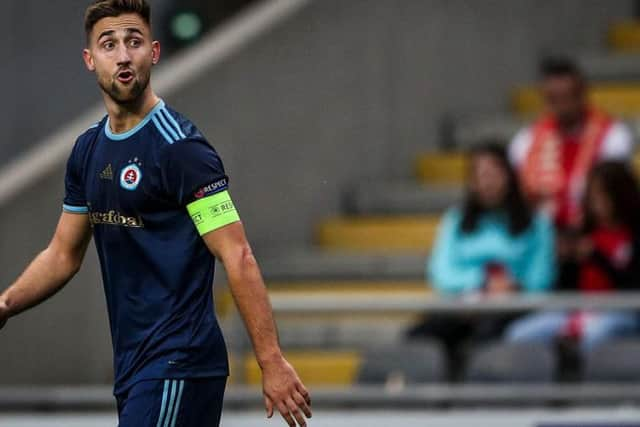 Slovan Bratislava striker Andraz Sporar. Picture: Getty