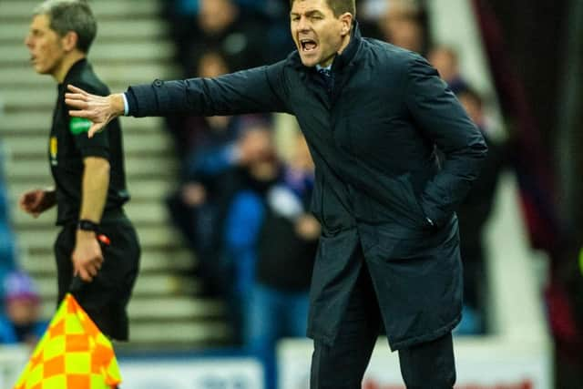 Rangers manager Steven Gerrard. Picture: SNS