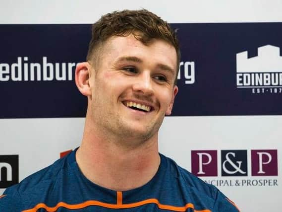 Scotland back-row forward Magnus Bradbury has signed a new contract with Edinburgh. Picture: SRU/SNS