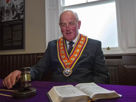 Orange Order grand master Edward Stevenson. Picture: TSPL