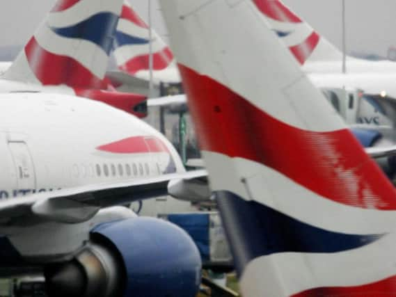 Flight BA2507 took off from Edinburgh Airport en route to London shortly after 7am on Sunday, January 12.